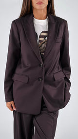 Giacca twill due bottoni T.