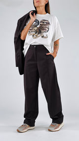 Pantalone twill nervatura T.