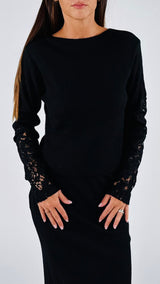 Pull incrociato macramè H