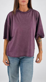 T-shirt over stone Vic.