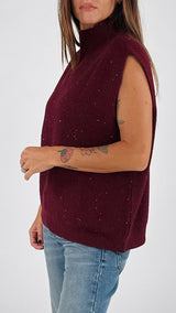 Gilet over micropailletes H.