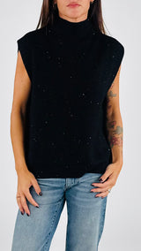 Gilet over micropailletes H.