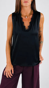 Canotta raso V pizzo H.