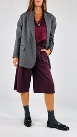 Giacca microresca borchie Vic.