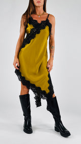 Abito sottoveste asimmetrico H.