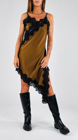 Abito sottoveste asimmetrico H.