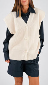 Gilet costa inglese spallina H.