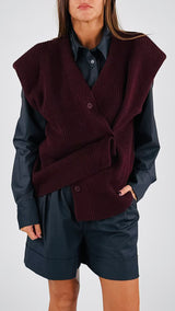 Gilet costa inglese spallina H.