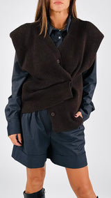 Gilet costa inglese spallina H.