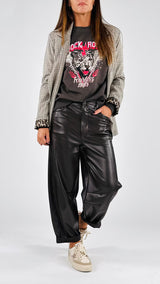 Pantalone egg ecopelle H.