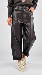 Pantalone egg ecopelle H.