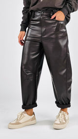 Pantalone egg ecopelle H.