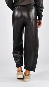 Pantalone egg ecopelle H.