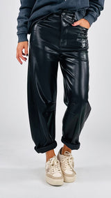 Pantalone egg ecopelle H.