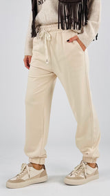 Pantalone garzato jogging Twin.