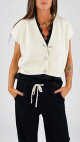 Gilet rasato bott. militari H.