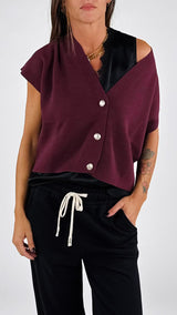 Gilet rasato bott. militari H.