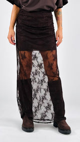 Gonna pizzo arriccio H.