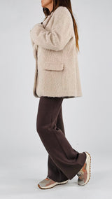 Cappotto corto lana cotta H.