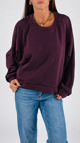 Felpa schiena raso H.