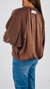 Felpa schiena raso H.