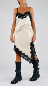 Top lingerie bretelline macramé H.