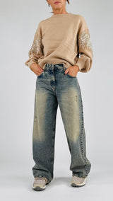 Jeans Bella sabbiato