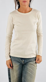 T-shirt basic m.lunga