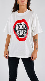 T-shirt over rock star Vic.