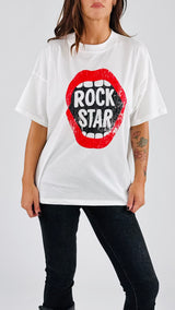 T-shirt over rock star Vic.
