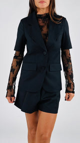 Giacca mezza manica twill You