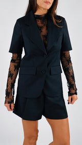 Giacca mezza manica twill You