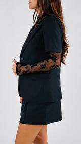 Giacca mezza manica twill You