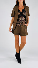 Short cinturino twill You