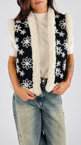 Gilet mongolia ricamo cornely H.