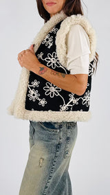 Gilet mongolia ricamo cornely H.