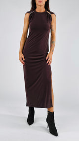 Abito jersey fermagli H.