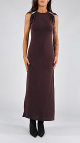 Abito jersey fermagli H.