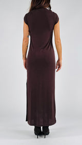 Abito jersey fermagli H.