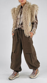 Pantalone cargo manopesca H.