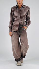 Pantalone delavé cabochon H.