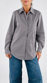 Camicia check popeline Vic.