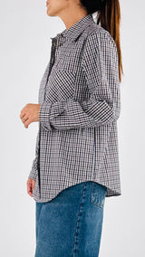 Camicia check popeline Vic.