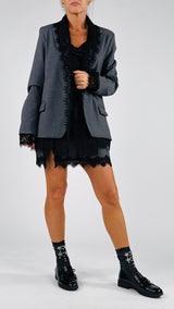 Giacca grisaglia pizzo H.