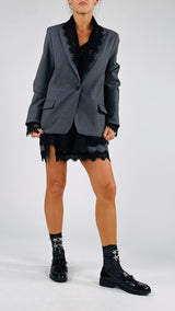 Giacca grisaglia pizzo H.