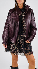 Bomber ecopelle imbottito T.