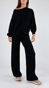 Pantalone micropaillettes H.