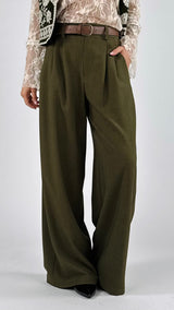 Pantalone fresco lana pences T.