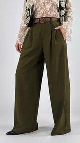 Pantalone fresco lana pences T.