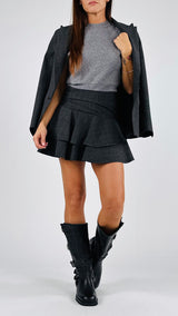 Mini balze p.galles antracite Vic.